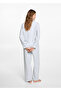 Blue Girl's Pajama Bottoms 77096727 - 8
