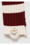 Dark Red Girl's Sweater 77076736 - 7