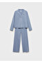 Blue Girl's Pajama Set 77096735 - 4