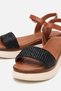 Black women's casual shoes 01say308270a100 - 3