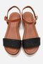 Black women's casual shoes 01say308270a100 - 5