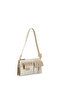 Beige Monogram Women's Shoulder Bag 05Po25Y2046 - 4