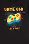 Black Boy's 100% Cotton Game Printed Short Sleeve Knitted T-Shirt Tkdss25Ts00116 - 3