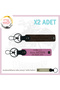 Name Plate and 0 Rh (+) Blood Group Written Keychain Set of 2, K Coffee-Pink-Sk, to Motorcycle Lovers