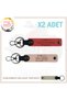 Name Plate and a Rh (-) Blood Group Written X2 Keychain, Pomegranate Flower-Puppy-Sk, to Motorcyclist