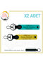 0 Rh (+) Blood Group Written X2 Keychain Gift, K Turquoise-Yellow-Syh, Special Name Plate for Speed Lovers