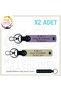 X2 Set Gift Keychain, Purple-S Coffee-Syh, Custom for Biker Friends, Name Plate and a Rh (-) Blood Group