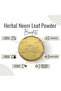 Neem Leaf Powder | Azadirachta Indica - Bottle of 100 gram / 3.5 Oz - 3