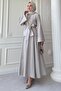 Wide Sleeve Modal Stone Skirt Set - 2