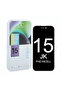 شاشة LCD لهاتف ابل ايفون 15 باللون الأسود
