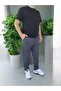 Jogger 3 Pocket, Laced and Elastic Flexible Waist, Double Leg Casual Pants - 2
