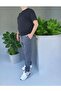 Jogger 3 Pocket, Laced and Elastic Flexible Waist, Double Leg Casual Pants - 3