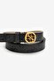 Women's Logo Comfortable Casual Black Belt Bw9161 P4320-Clo - 5