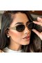 Oval Glasses for Women (Color Black)