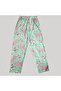 WOMENS SHORT SLEEVE PAJAMA SETS , SILKY POLYESTER - 3