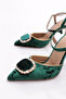 Women's Kristatocal Ankle Strap Inctop Heeled Shoes 21162821 - 4