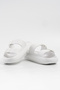 Women's White Double Banded Buckle Eva Slippers 2.5cm Byndcb01 - 6