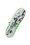 High-Top Soccer Cleats with Socks Green - Black - 6