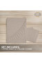 3-Piece Microfiber King (180x200cm) Plain Fitted Sheet Set - 7