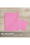 3-Piece Microfiber King (180x200cm) Plain Fitted Sheet Set - 7