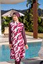 Full Covered Long Gilet Model Quick Dry Hijab Swimsuit-2530 - 4