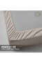 3-Piece Microfiber King (180x200cm) Plain Fitted Sheet Set - 5
