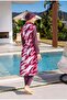 Full Covered Long Gilet Model Quick Dry Hijab Swimsuit-2530 - 2