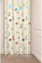 Moon Cloud Star Baby Special Design Patterned Digital Printed (Single Wing) Children's Room Modern Background Curtain