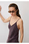 Purple Tencel Tm Lyocell Dress 1310701-70635 - 7