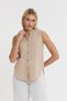 Women's Muslin Shirt - Muslin Hakim Collar Sıfırlık Shirt - 1090