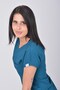 Petrol Blue Nurse Doctor Surgical Hospital Greys Tericoton Bottom Top Set - 6