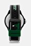 Men 2001270 Rubber Strap Watch 30 mm, Black - 3