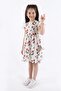 Girl's Dress and Gift Bag Set - Cherry Printed
