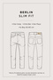 Men's Light Blue Antique Washed Lycra Jean Trousers E 003520 - 6