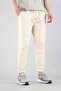 Men's Jogger Linen Pants Elastic Waist Drawstring Cotton Casual Boyfriend Pants Beige