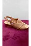 2730 Real Leather Wedge Heel Women's Sandals - 3