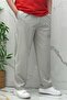 Men's Reflective Printed Parachute Fabric Baggy Trousers with Piping on the Sides - 4
