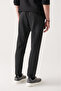 Men's Black Half Elastic Trousers A22Y3040 - 3