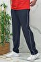 Men's Full Lycra Baggy Trousers with Side Piping