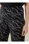 Lcw Grace Patterned Women's Capri with Elastic Waist (S5) - 3