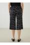 Lcw Grace Patterned Women's Capri with Elastic Waist (S5) - 4