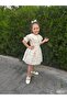 Spring Dress Girl Child Festive (with Buckle Gift) - 2
