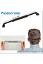 Silicone Eyeglasses Strap Comfortable Ergonomic Design for Sports and Daily Use - 4