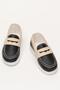 Boys School Ceremony Wedding Circumcision Children's Shoes Dark Blue - Beige - 6