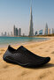 Fast Black Gray Sea and Beach Shoes, Pool Shoes