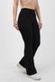 Flared Leggings Women's Black High Waist Gathering Leggings Double Pockets Flared Leggings Bootcut - 4
