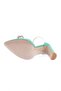 Green Scuba Women's Heeled Shoes - 43333910 - 5