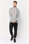 Men Sportswear Fit Long Sleeves Training Jacket, Grey - 4