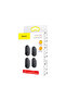 Small Shell hanger for car, home, garage (4 pcs. in a set) - black - 6