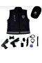Police Costume-Police Vest, Hat and Toy